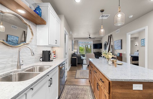 Egg Harbor House | New Egg Harbor Condo Steps to Shipwrecked, Marina & Beach 2 King Suites