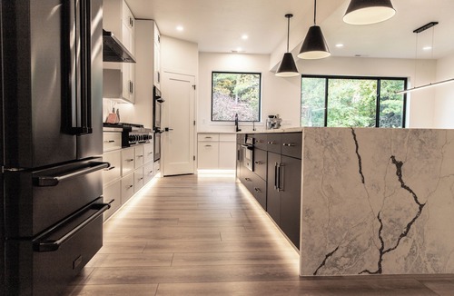 Fish Creek House | New Luxury Fish Creek Home, Master Spa, Chef's Kitchen, Hot Tub, and fire pit