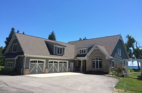 Baileys Harbor House | NEW MILLION DOLLAR PROPERTY, 250' PRIVATE SHORELINE on 3.5 ACRES
