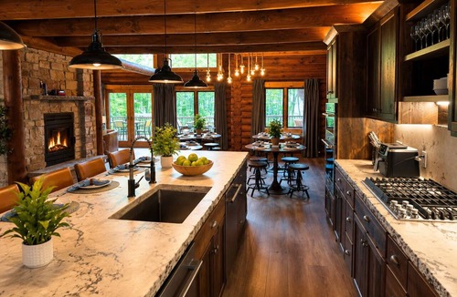 Mauston House | Newly Built Castle Rock Lake Clubhouse | Sleeps 30