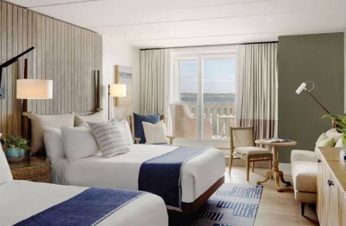 Goat Island Hotel | Newport Resort w/Breathtaking View | 2 Family Ready Units w/Balcony