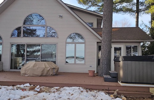 Wautoma Cottage | No steps to lake, sandy beach, hot tub, amazing sunrises, supperclub on lake