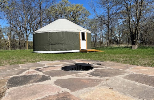 Coon Rapids Cabin | North Star Yurt at Whiterock Conservancy