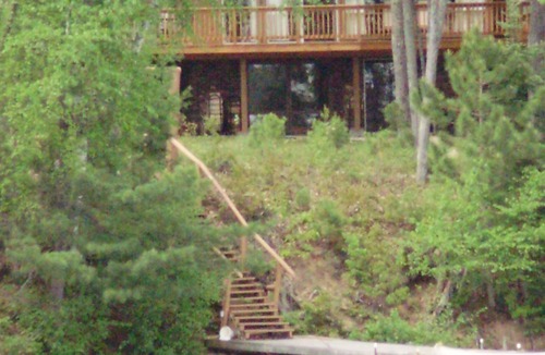 Conover Cabin | Northwoods Cabin on 900-Acre Lake Buckatabon with Private Pier