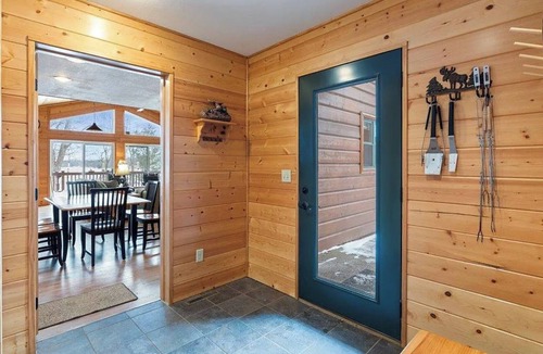 Crosby Cabin | Northwoods Escape on Rabbit Lake: Lakefront, Hot tub,Bike Trails, Pontoon Rental