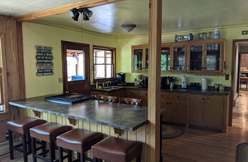 Eagle River Cabin | Northwoods Nirvana! Cozy Winter Cabin on Catfish Lake