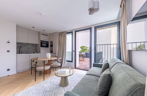 Chaussee-d'Antin Apartment | Opera - One Bedroom Terrace