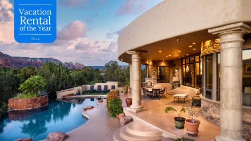 West Sedona House | Palatial Paradise with Breathtaking Views of Red Rock and Stunning Infinity Pool