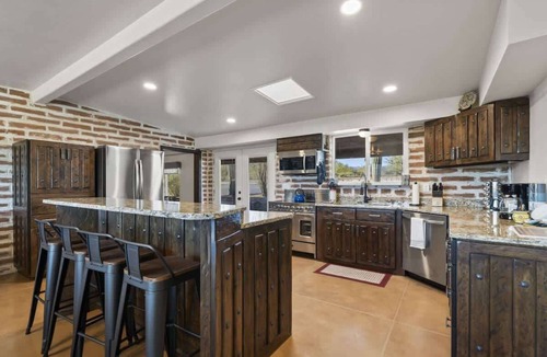 Tucson House | Panoramic Mountain Views, Heated Pool, 2 Kitchens