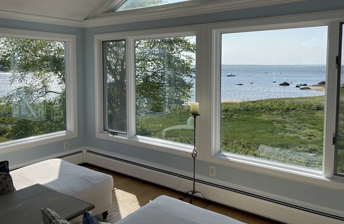 Marion House | Panoramic views of the ocean, large deck with direct access to the water