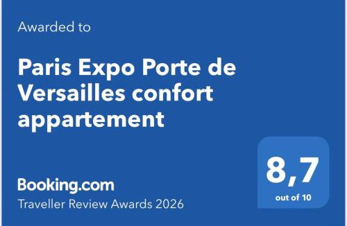Saint-Lambert Apartment | Paris Expo Porte de Versailles confort appartement