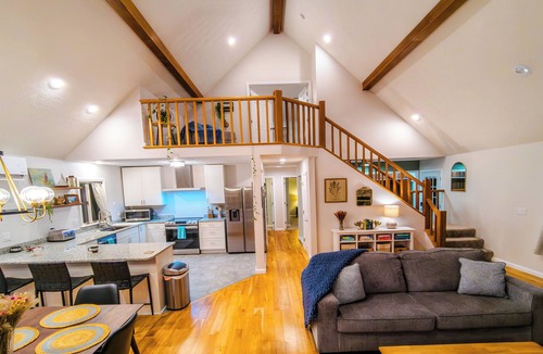 Mountainside Ski Chalet | Paws & Peaks Lakeview Lodge! - Private Dock Slip + Hot Tub, AMAZING Views!