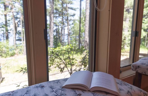Arkdale Cabin | PEACE AND QUIET SAND VALLEY Spacious log home with tranquil lake view