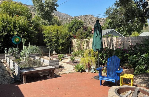 Ojai House | Peaceful Furnished 4BR Ojai Garden Retreat + EV Charger/Monthly Stay