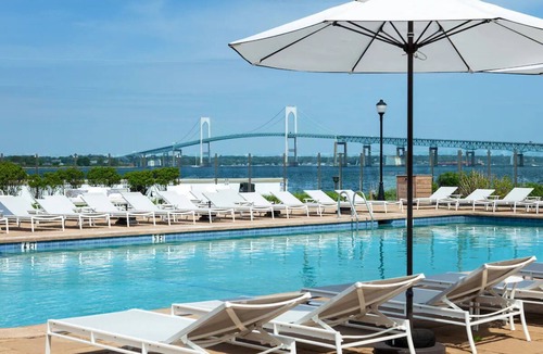 Goat Island Hotel | Picturesque Waterview Room w/Relaxing Patio | Newport Harbor Ultimate Retreat