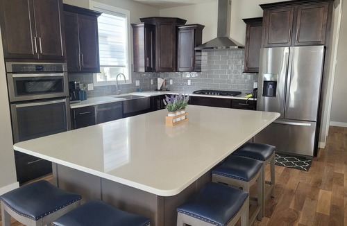 Sioux Falls House | Pond View Retreat, 6 Bedroom, 4 Bath, 3 Level Luxury Home In Sioux Falls.