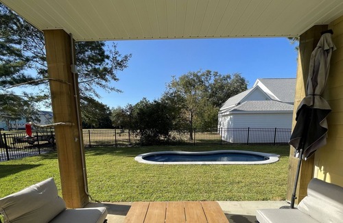 Waveland House | POOL & GOLF CART! 4 Bedroom Home Walking Distance to Beach