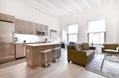 Chinatown Apartment | Prime Boston Location! 1BR Aparthotel | Full Kitchen | In-unit W/D | Downtown Boston