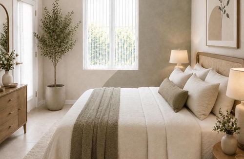 Marina del Rey House | Private Bathroom with bedroom in venice with pool
