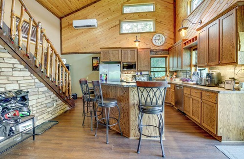 Outing Cottage | Private Dock: Lakefront Family Home in Outing