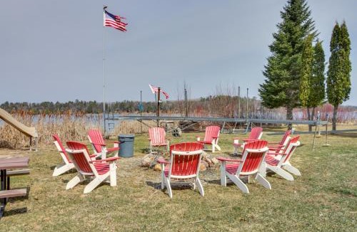 Outing House | Private Dock: Lakefront Family Home in Outing