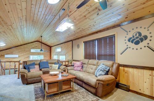 Outing House | Private Dock: Lakefront Family Home in Outing