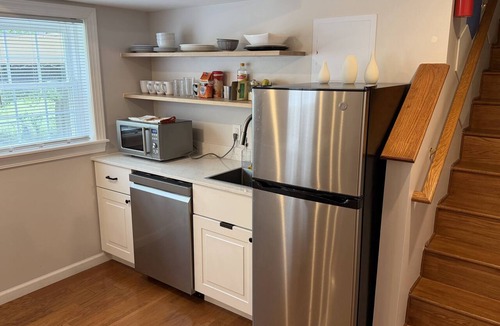 Arlington Apartment | Private Lower Suite With Walkout Patio Facing Park