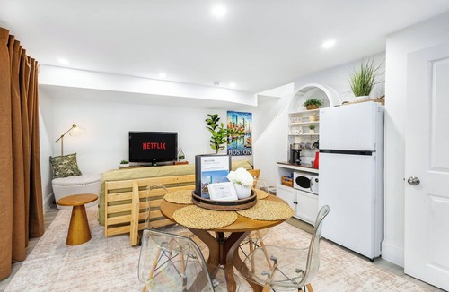 West Street - River Street Condo | Private Suite: Own Entry. Parking. 7 Min to Train!