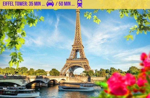 Noisy-le-Grand Apartment | Qhome 6 - Cozy one-bedroom apartment between Paris and Disney