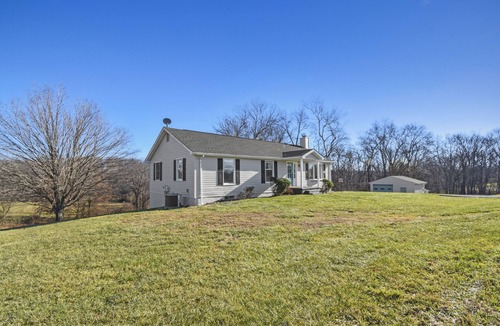Blue Ridge House | Quiet Highland Home set on gorgeous rolling hills and farm in Western Loudoun