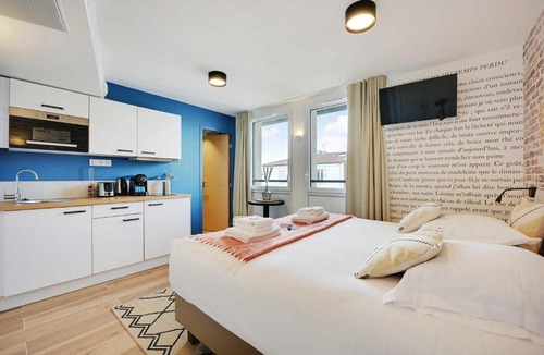 Vanves Apartment | Résidence du Parc Vanves - Rooftop & Climatisation