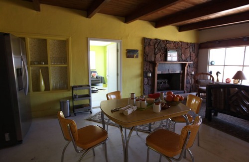 Desert Hot Springs Cottage | Refurbished Midcentury Mod. homestead. With 180° views between PS & Joshua Tree.