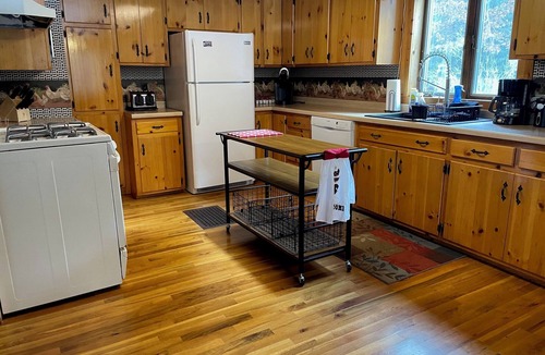 Grantsburg Cabin | Relax and Reconnect in Private Cabin in the Wisconsin Forest. Pet friendly.
