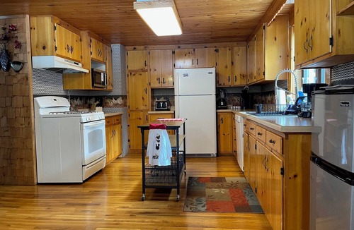Grantsburg Cabin | Relax and Reconnect in Private Cabin in the Wisconsin Forest. Pet friendly.