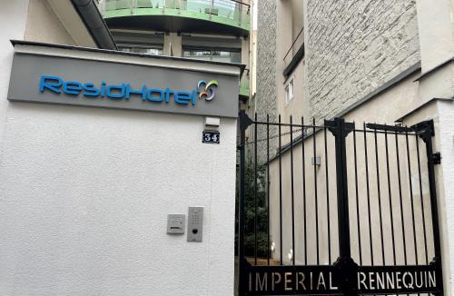 Quartier de la Plaine-de-Monceaux Apartment | Residhotel Imperial Rennequin