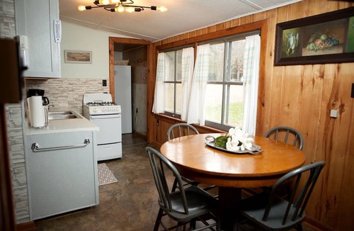 Ashland Cabin | Rustic Camping Cabin with a Lake View near Bayfield, Wisconsin
