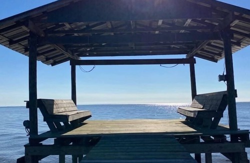 Fairhope Cabin | Sandy Beach, gorgeous sunsets, great front porch view!