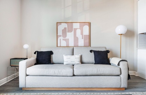 Hill East Apartment | Sleek Capitol Hill 1BR, w/ Gym, near metro by Blueground