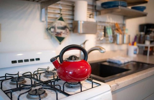 Grand Marais Apartment | Snowdrift Studio - Kitchenette