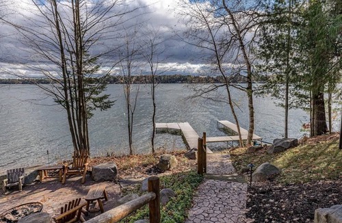 Arbor Vitae House | Spacious 3BR/3BA Lakefront Getaway with Private Dock, Sleeps Large Groups
