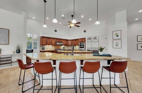Circle G at Riggs Ranch House | Spacious 4BR Chandler Retreat w Pool, Spa, Game Room - 3 King Suites!