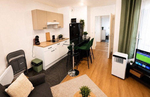 Colombes Apartment | Spacious, Cozy, and Elegant Studio - Near Paris