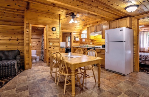 Buffalo City Cabin | Spacious Crane Cabin #4 w/Porch & Fire Pit