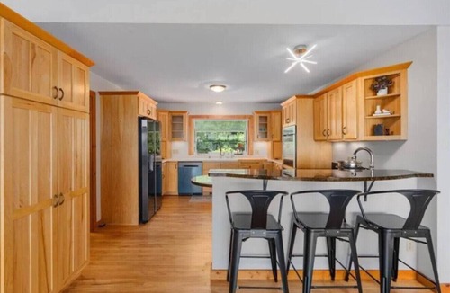 Altoona House | Spacious Home on Lake Altoona- Firepit, Theater, Gym