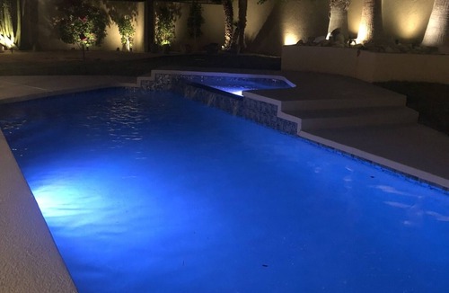 Cathedral City House | Spacious home w/theatre room and private pool/jacuzzi