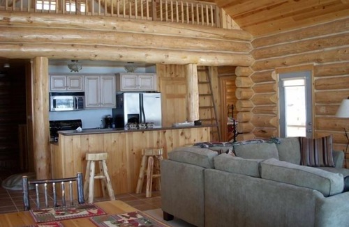 Longville Cabin | Special Forth of July week! The cabin is available for 6-8 guests in 3 bedrooms.