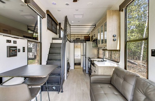 Puposky House | Steps to Gull Lake! Modern RV Stay w/Resort Perks
