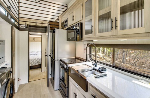 Puposky House | Steps to Gull Lake! Modern RV Stay w/Resort Perks