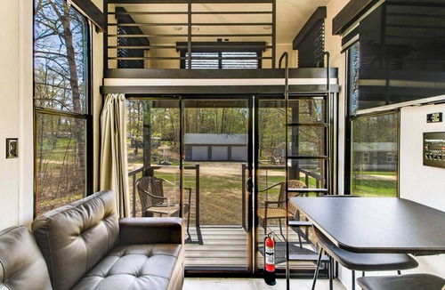Puposky House | Steps to Gull Lake! Modern RV Stay w/Resort Perks