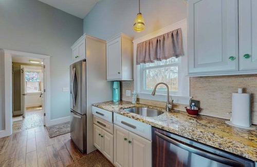 Ponds of Plymouth House | Stunning lakefront home with kayaks, games, & amazing deck views - dog-friendly